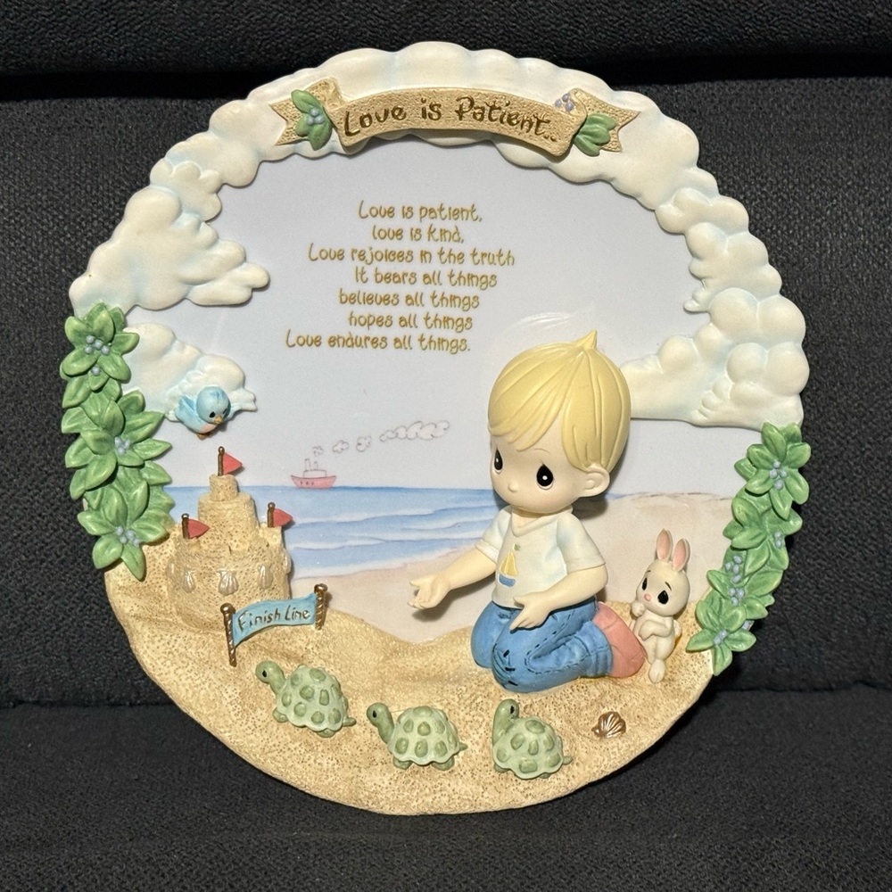 Precious Moments - Love is Patient Collective Plate